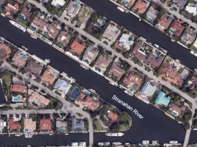 Dock For Rent At Private Dock in Harbor Beach Fort Lauderdale up to 105′ with 2x 100amp